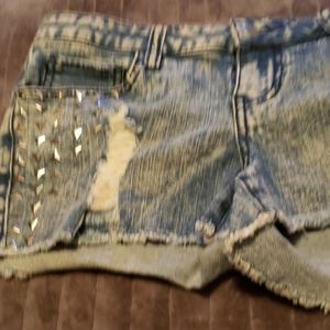 Jean shorts